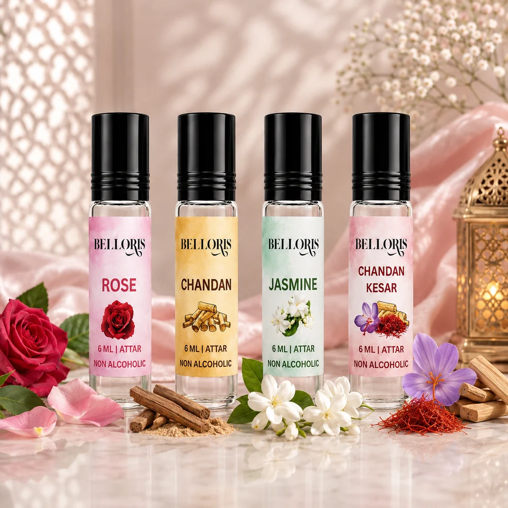 Belloris Attar Combo Set 2 — 3 × 6 ml